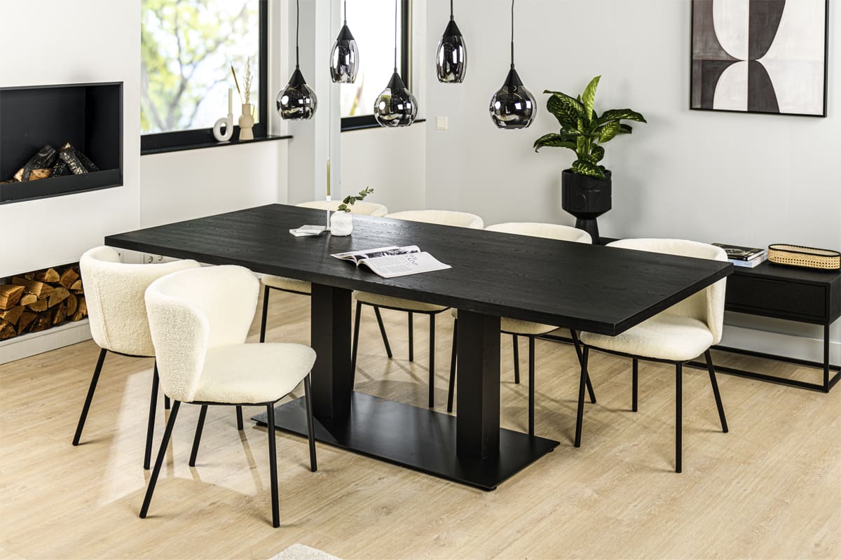 Haluta Eikenhouten Eetkamertafel Brandon - 240 cm