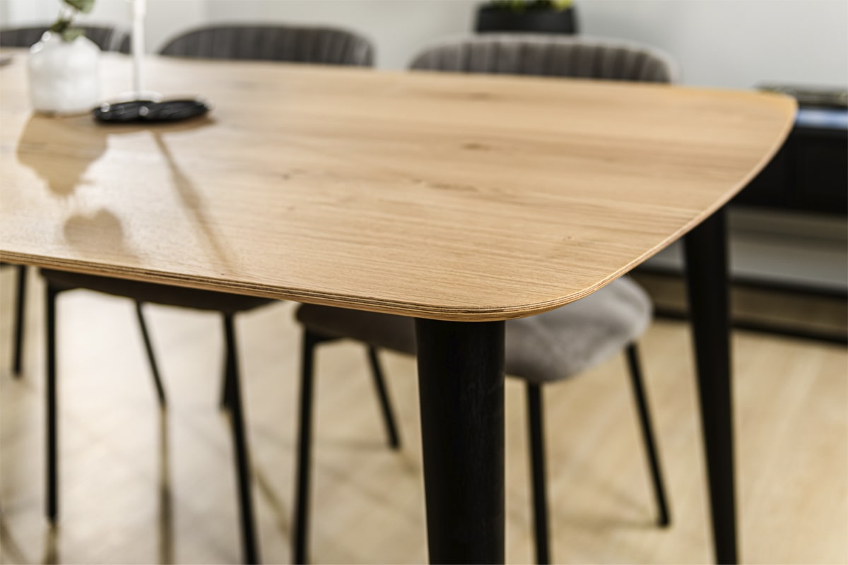 Haluta Eikenhouten Eetkamertafel David - 240 cm - Afbeelding 3