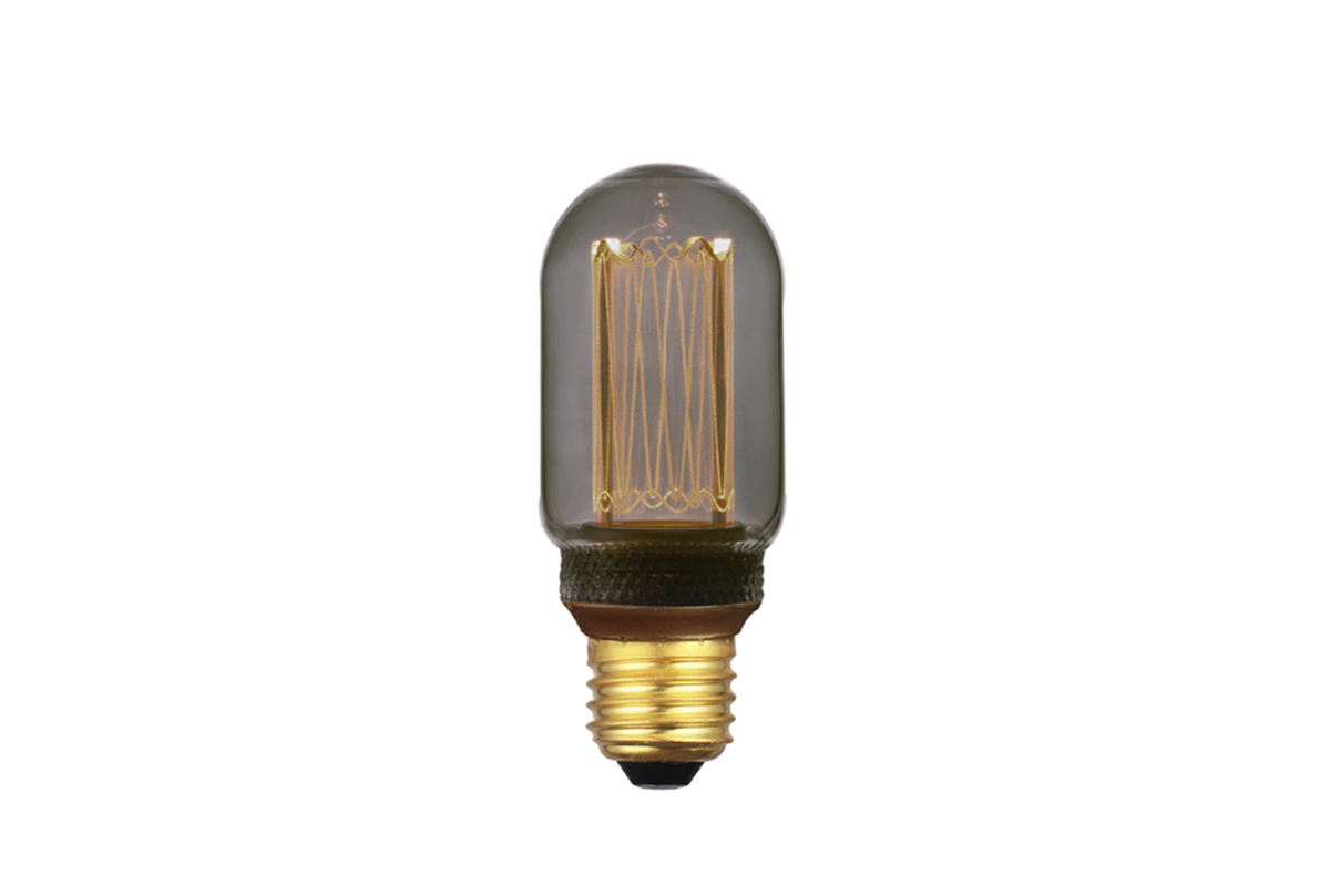 Haluta Lichtbron Smoke - 4 x 11 cm - Smokey Black