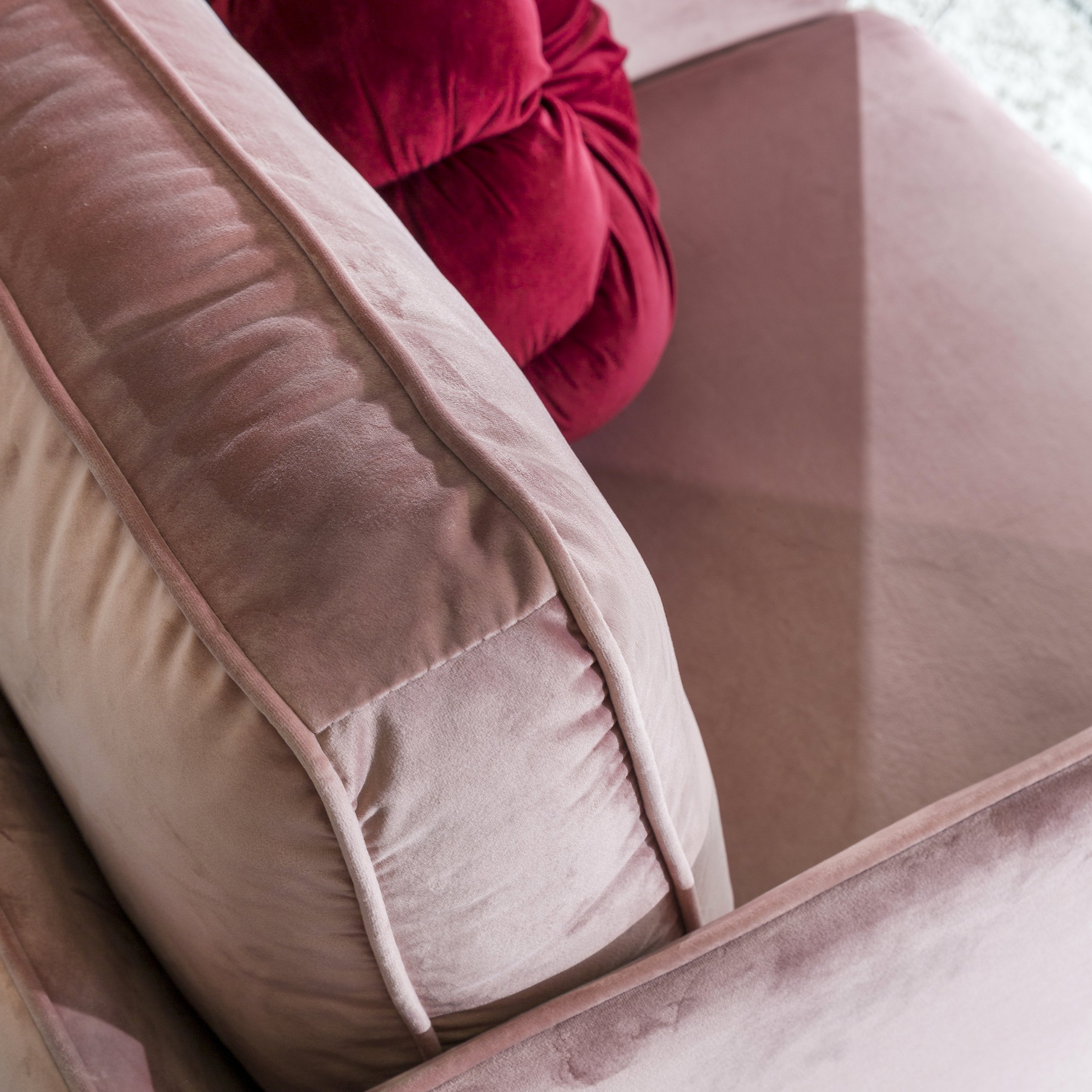 Haluta Fauteuil - 1 Zits - Fashion Velvet - Roze - Afbeelding 3