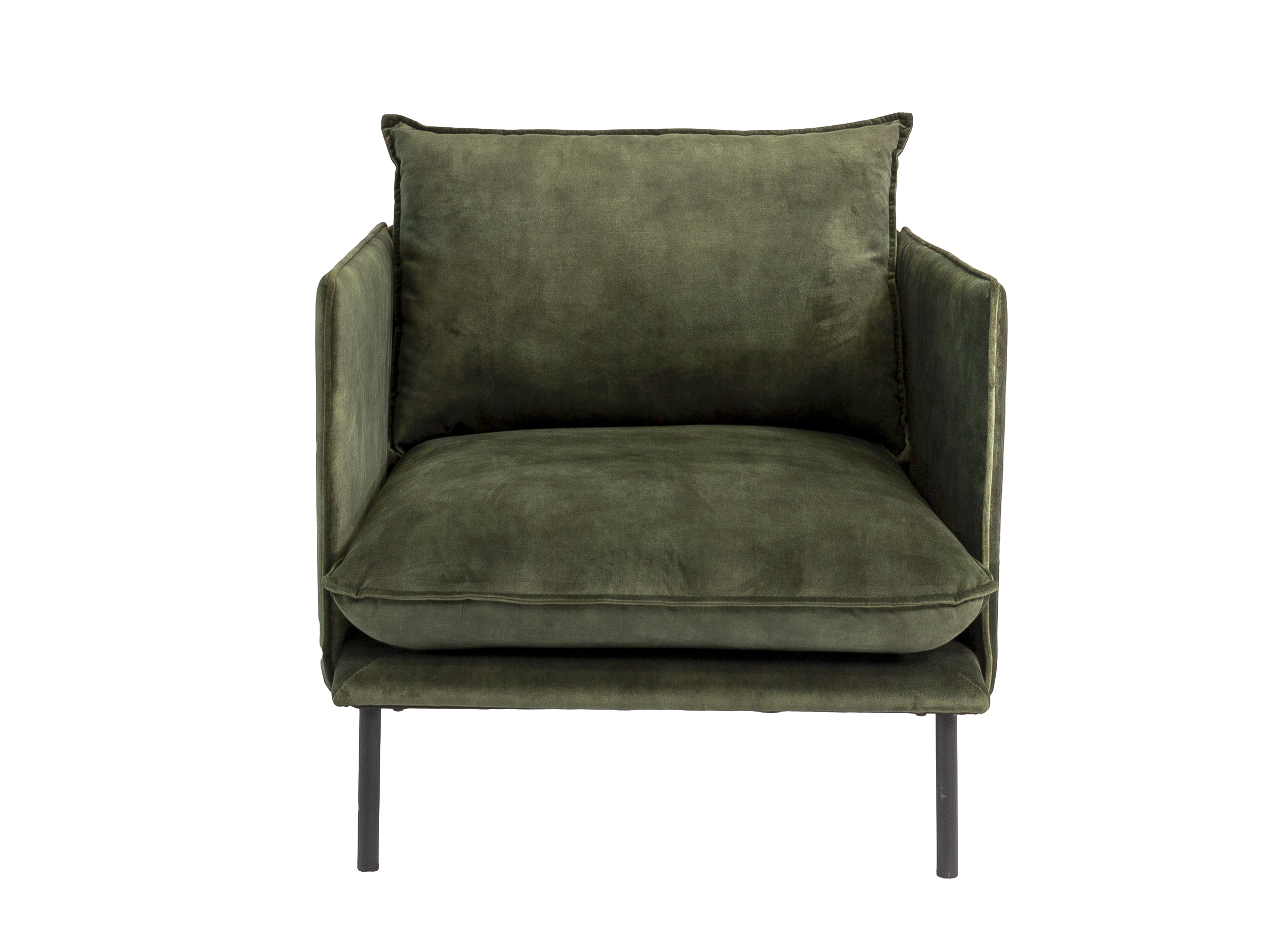 Haluta Velvet Fauteuil - 1 Zits - Groen - Afbeelding 3