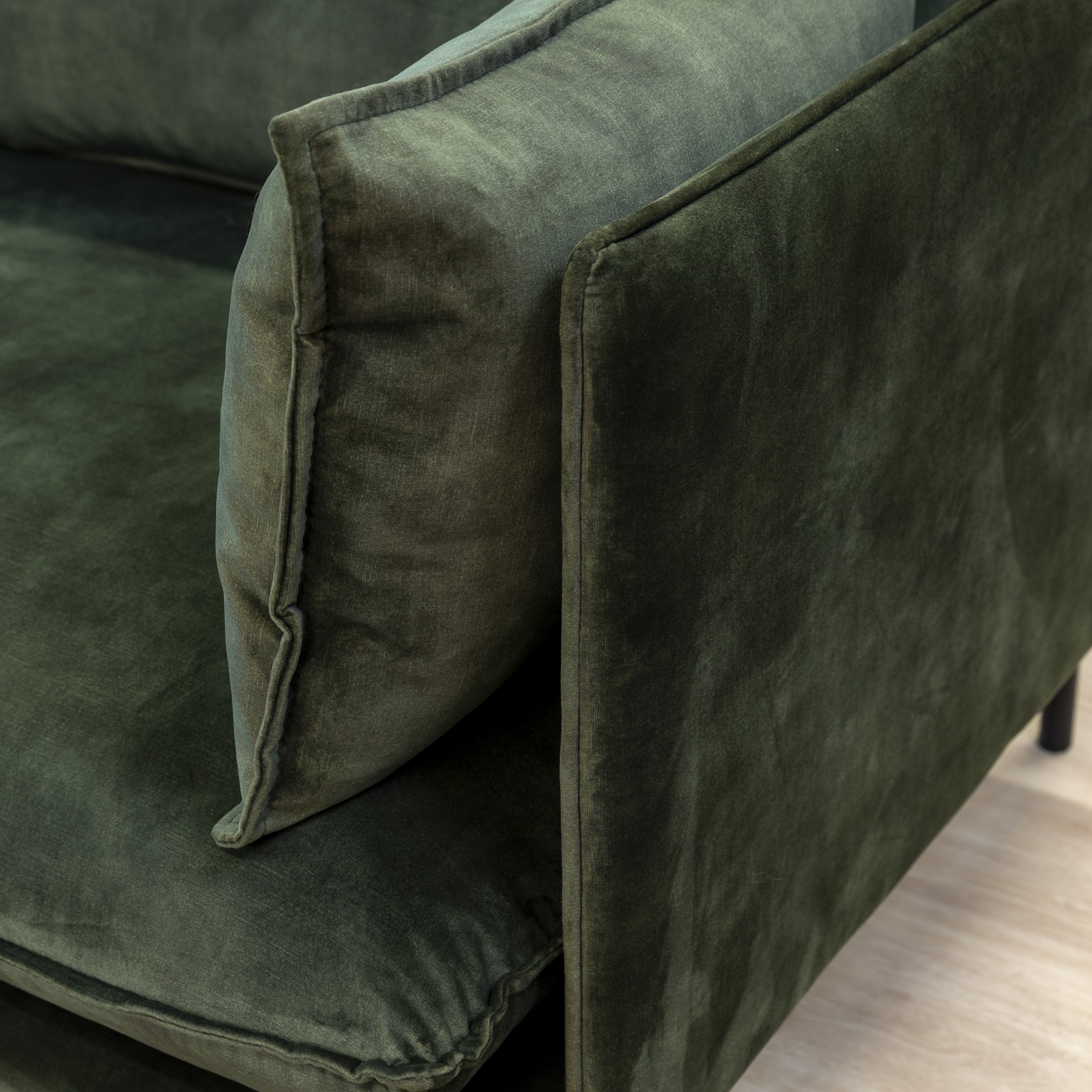 Haluta Velvet Fauteuil - 1 Zits - Groen - Afbeelding 9
