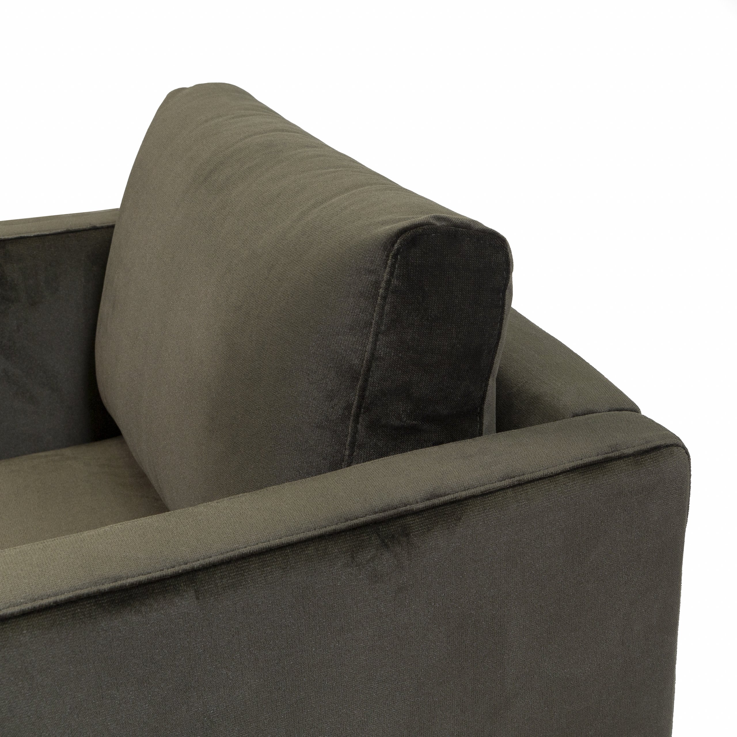 Haluta Velvet Fauteuil - 1 Zits - 81 x 89 x 79 cm - Groen - Afbeelding 5
