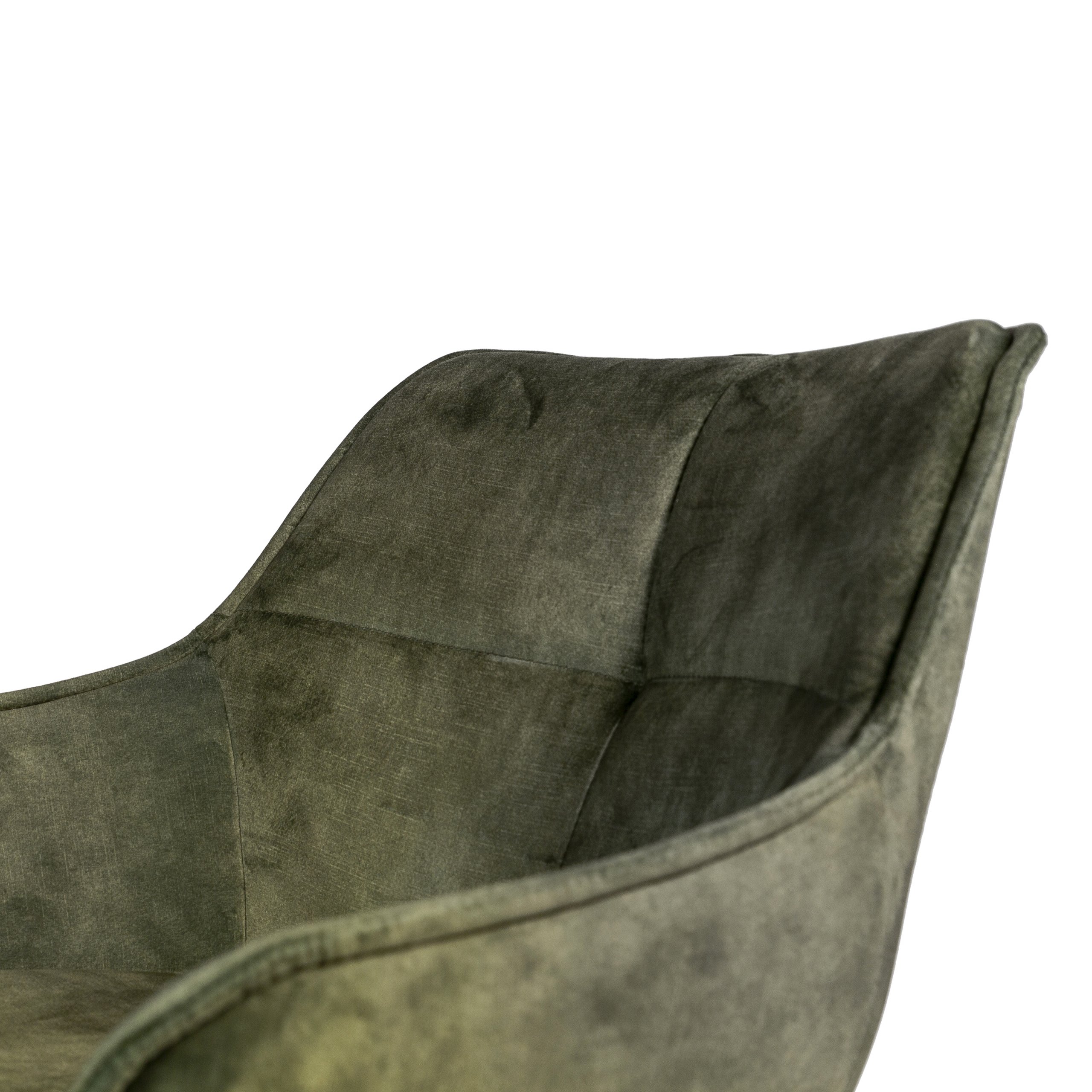 Haluta Barkruk Draaibaar - 2 stuks - Vintage Velvet - Mosgroen - Afbeelding 7