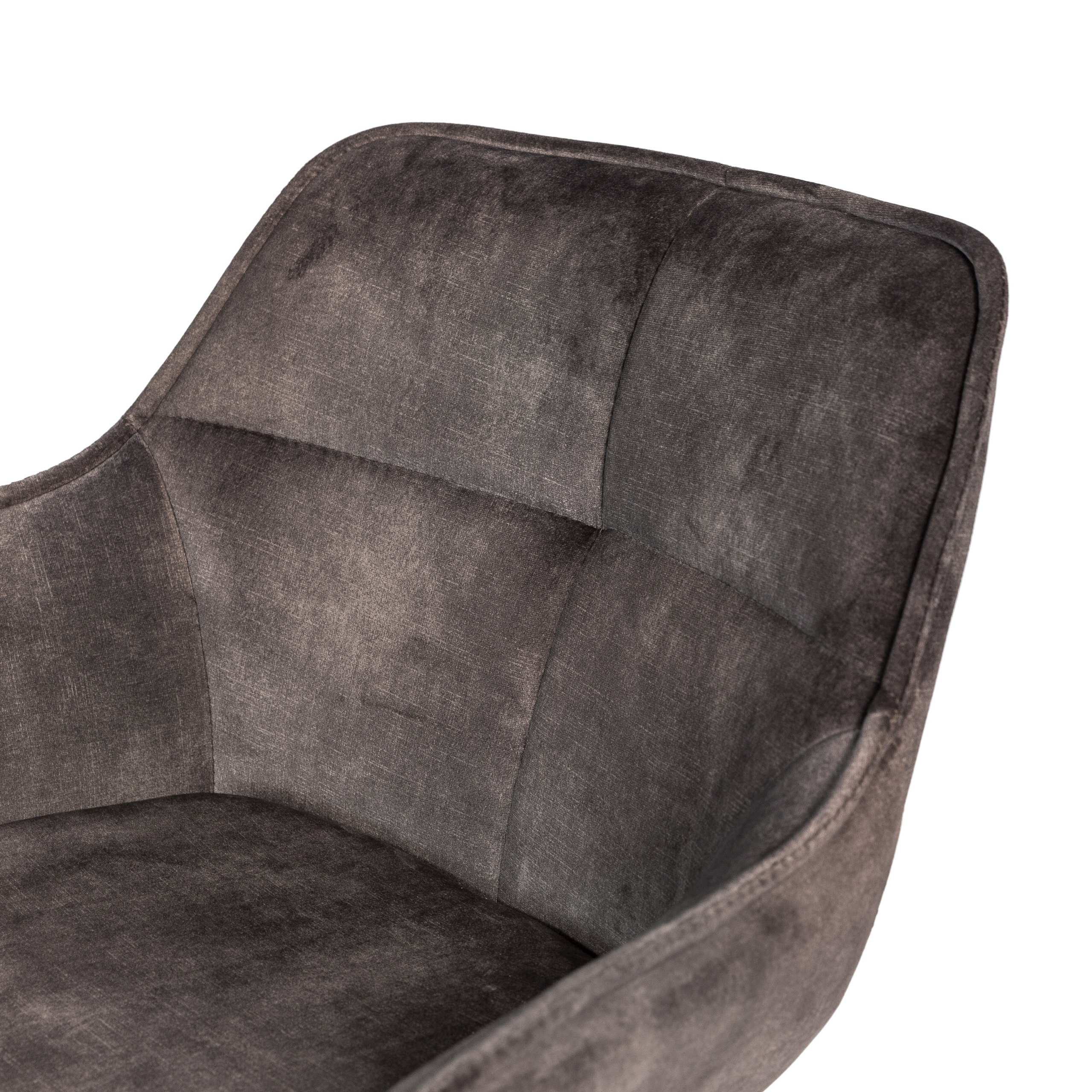 Haluta Barkruk Draaibaar - 2 stuks - Vintage Velvet - Antraciet - Afbeelding 6