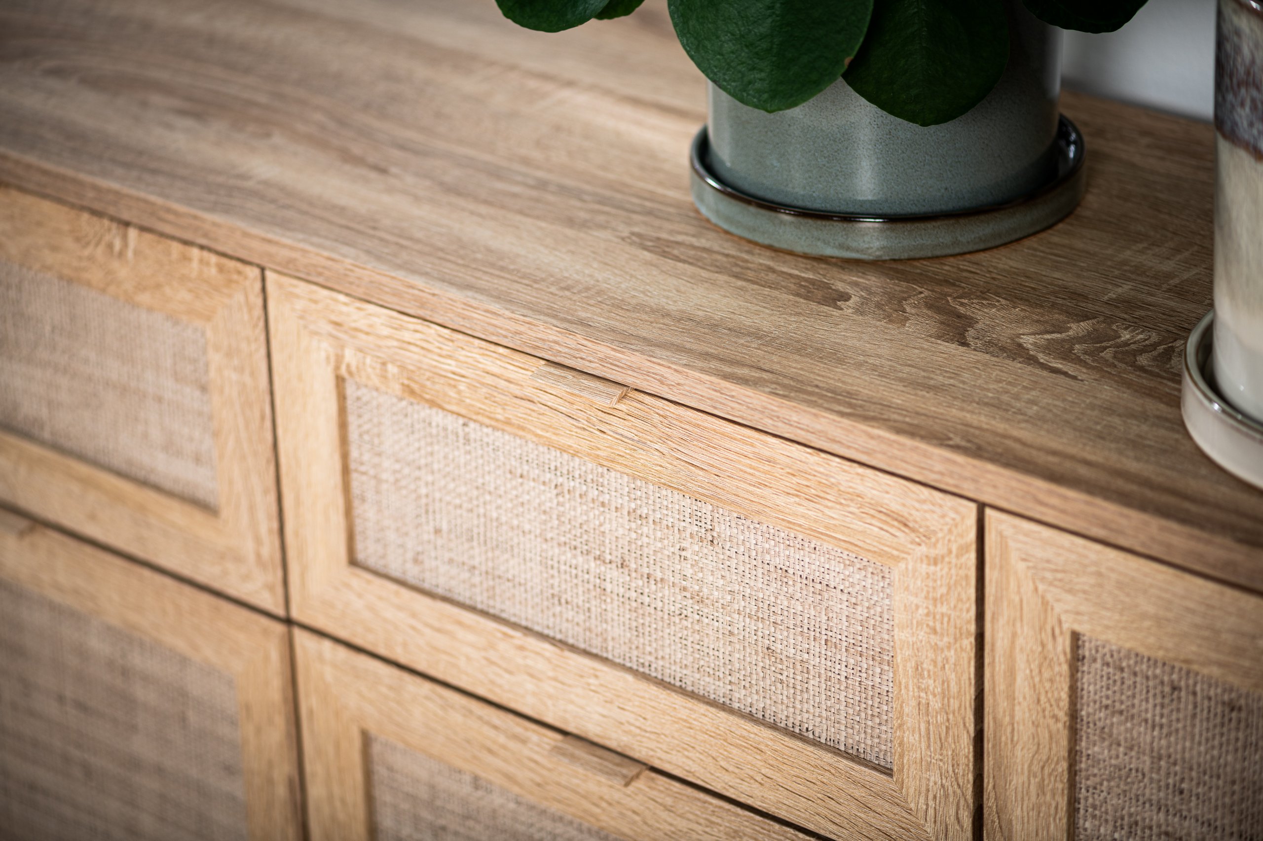 Haluta Sedona Dressoir - 180 x 40 x 71 cm - Naturel - Afbeelding 3