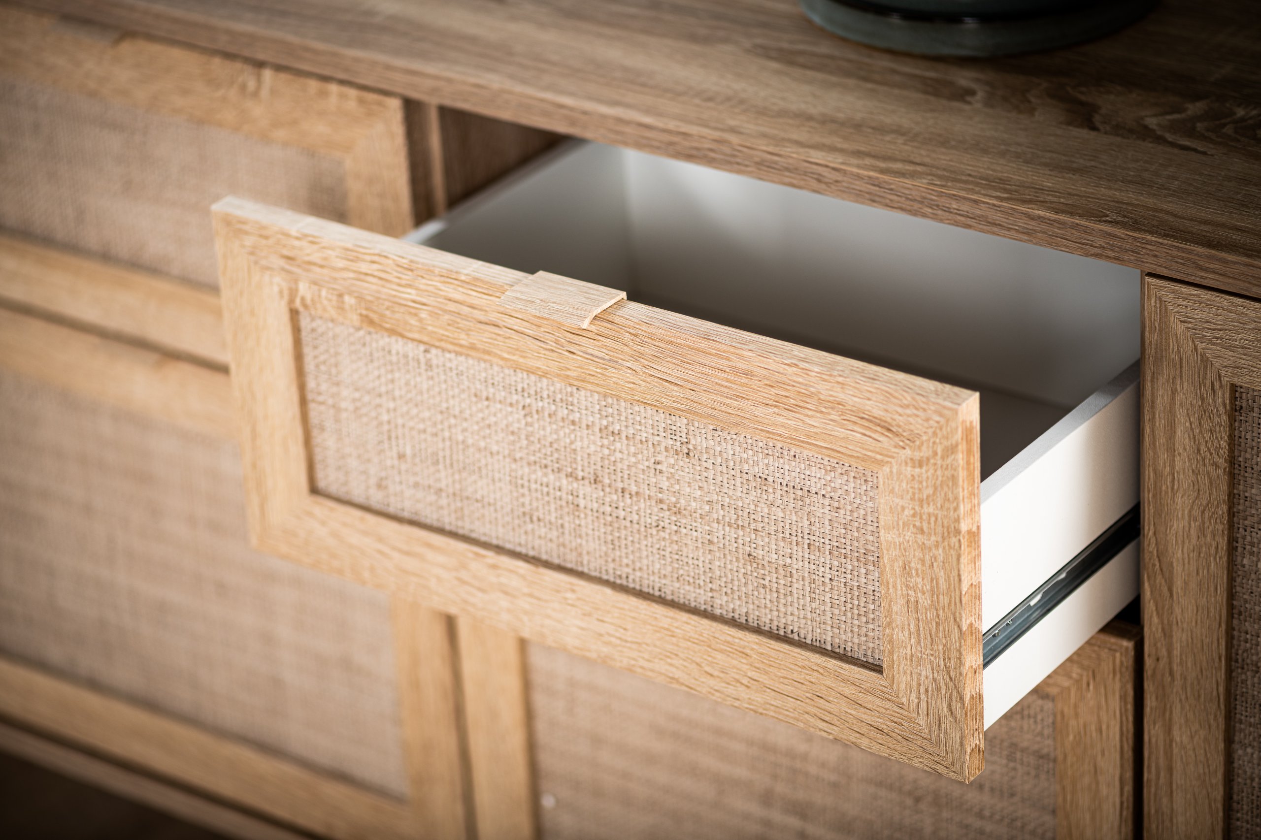 Haluta Sedona Dressoir - 180 x 40 x 71 cm - Naturel - Afbeelding 4