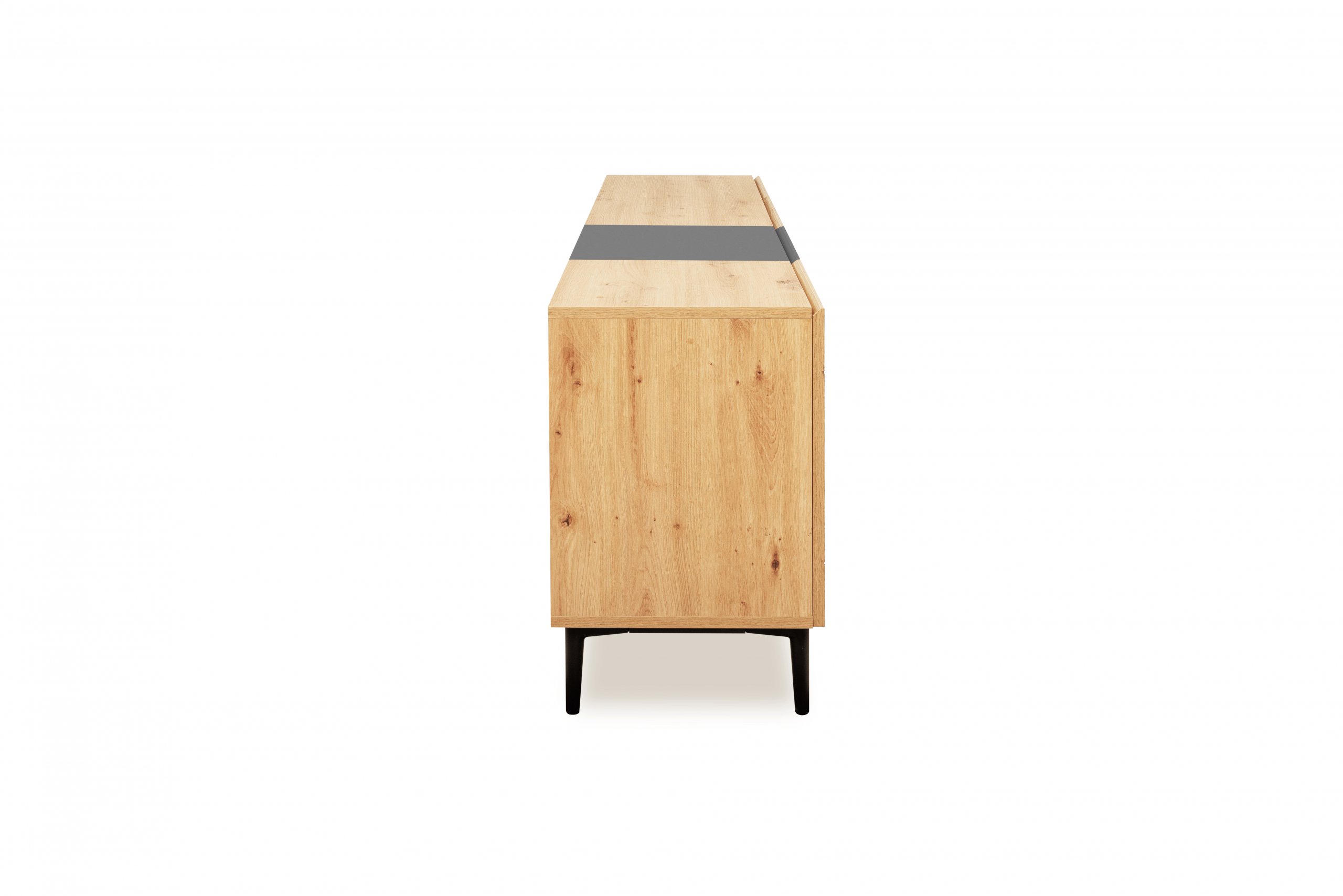Haluta Melamine Dressoir - 200 x 42 x 65 cm - Naturel - Afbeelding 6