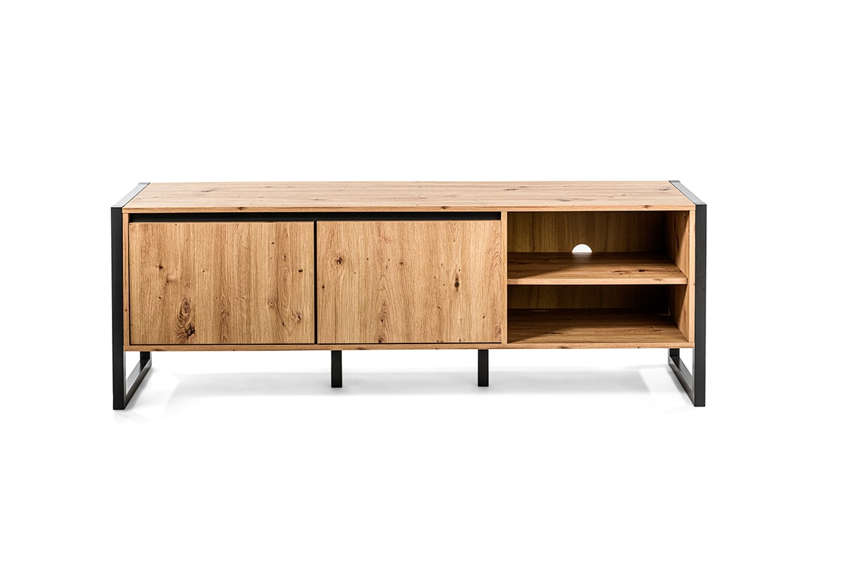 Haluta Melamine TV Meubel - 160 x 40 x 55 cm - Naturel