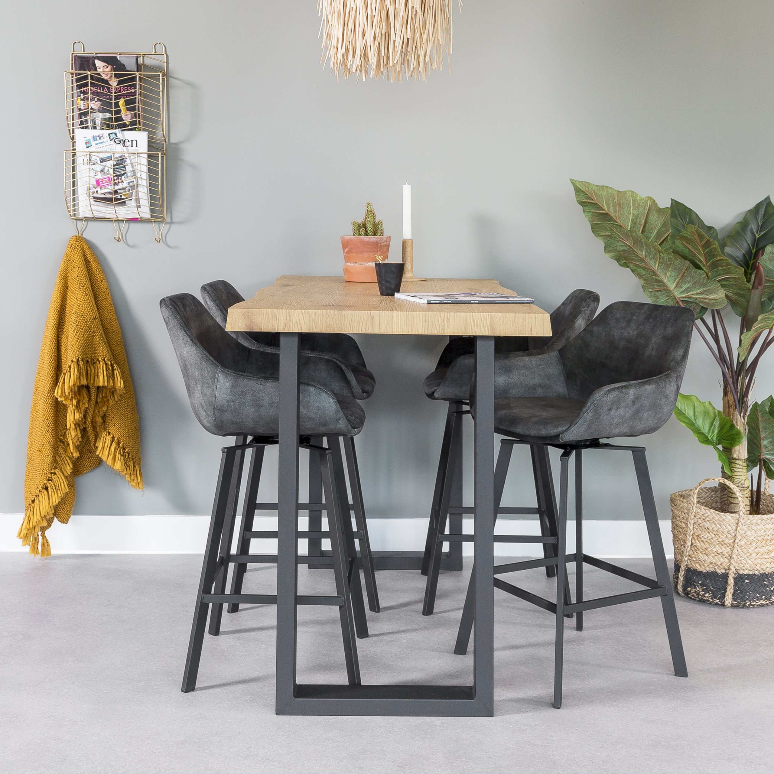 Haluta Bartafel - 140 x 70 - A711 Aztec Oak - Afbeelding 5