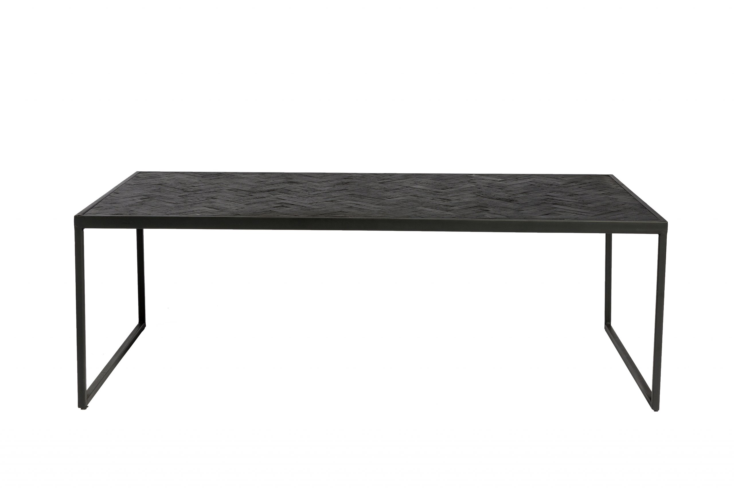 Haluta Salontafel - 120 x 60 x 40 cm - Black Stack - Zwart - Afbeelding 4