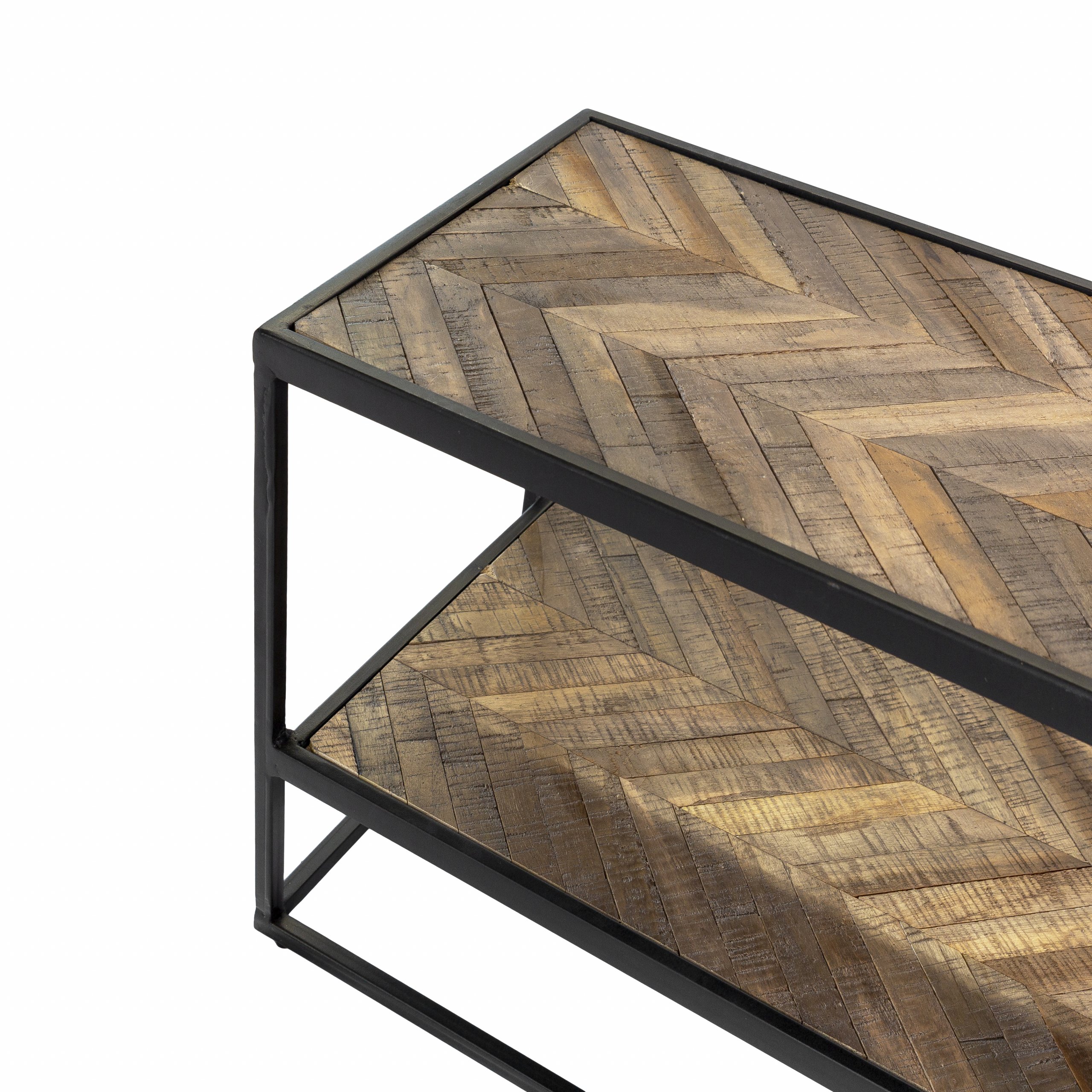 Haluta TV Meubel - 180 x 35 x 40 cm - Brown Cuban - Bruin - Afbeelding 5