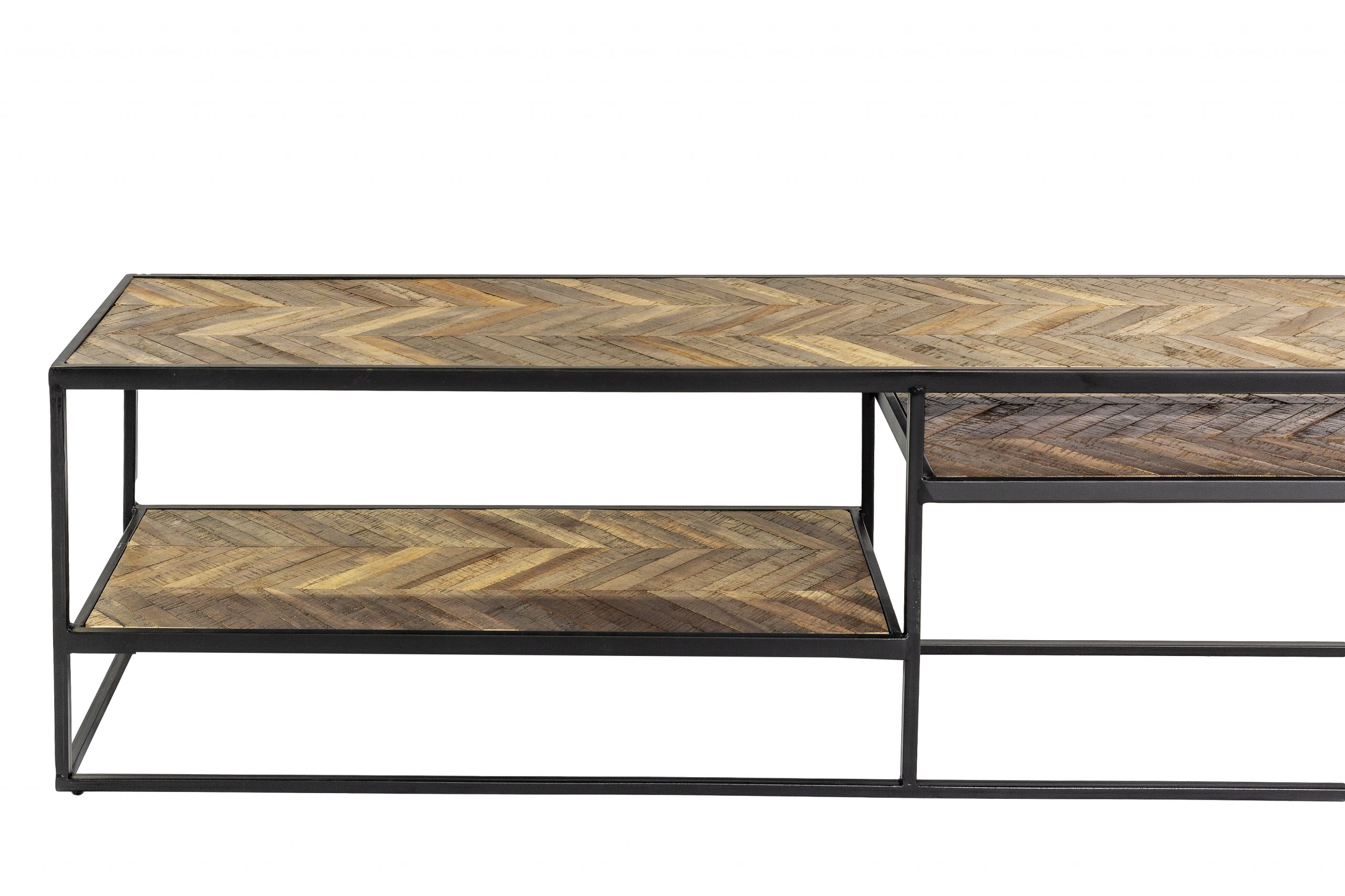 Haluta TV Meubel - 180 x 35 x 40 cm - Brown Cuban - Bruin - Afbeelding 4