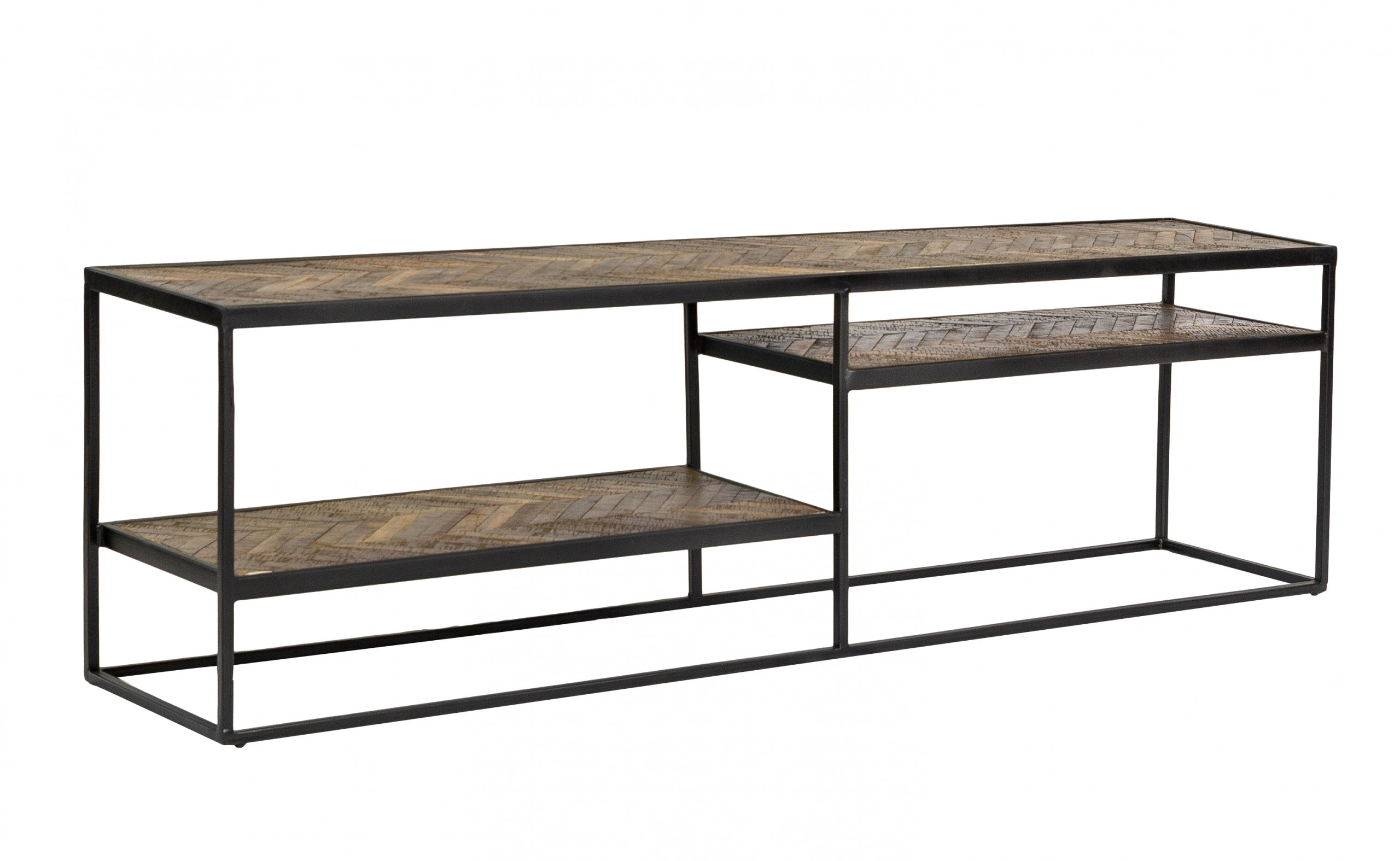 Haluta TV Meubel - 180 x 35 x 40 cm - Brown Cuban - Bruin - Afbeelding 3