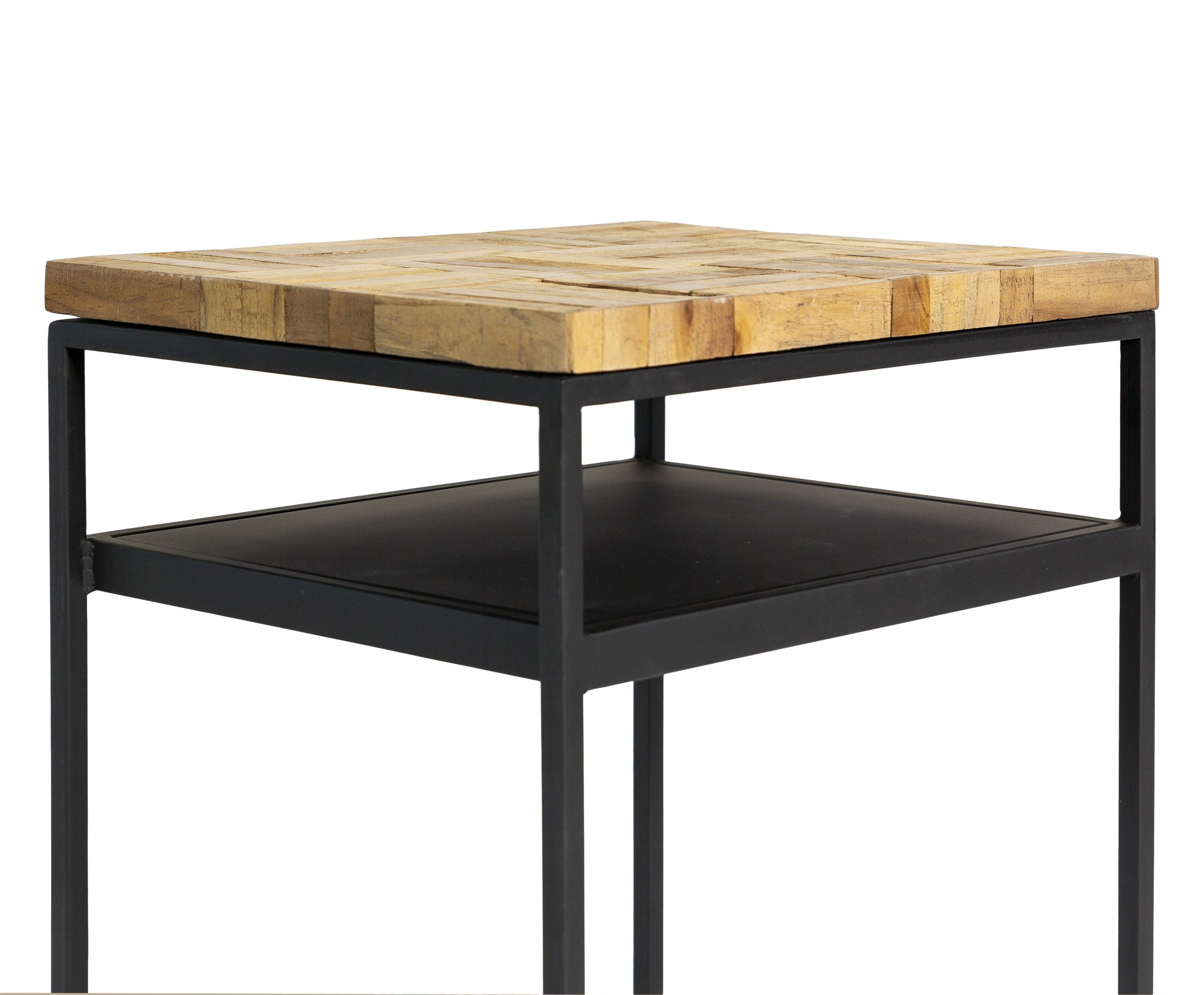 Haluta Nachtkastje - 45 x 35 x 55 cm - Grey Block - Grijs - Afbeelding 3