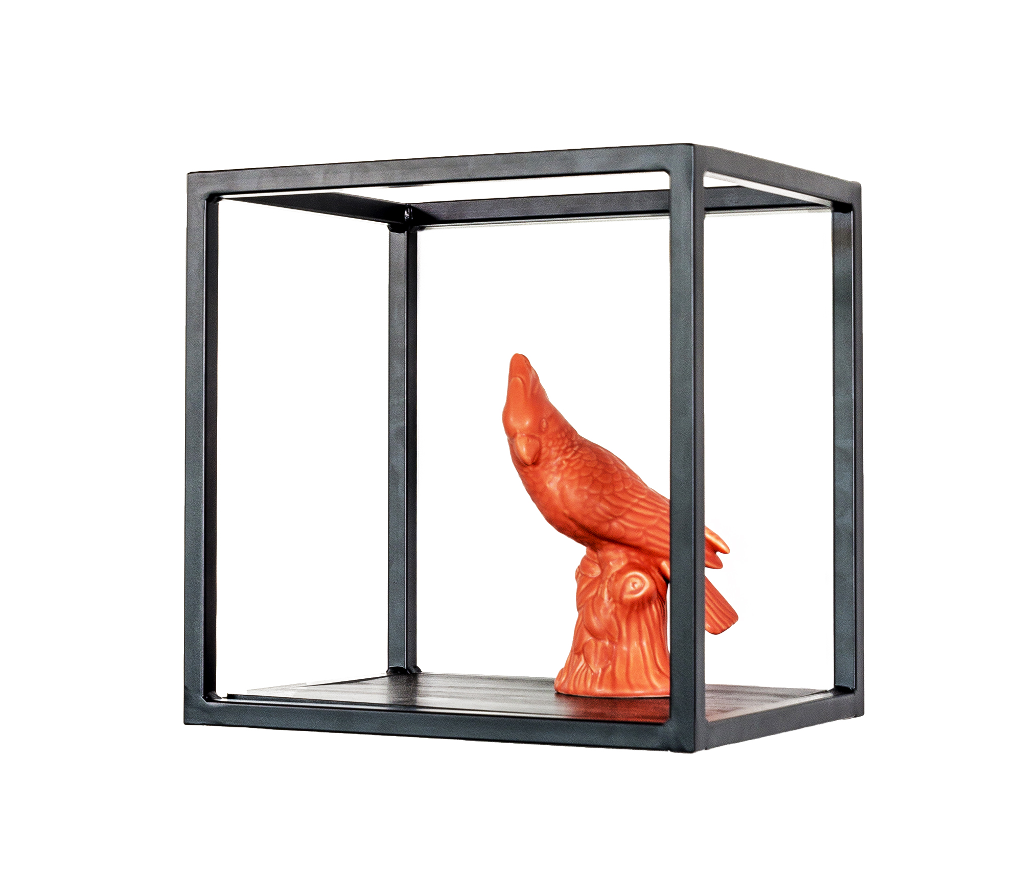 Haluta Wandschap - 1 Vak - W340 Zwart - Afbeelding 2