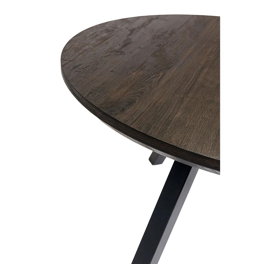 Haluta Eetkamertafel Rond - Smokey - Afbeelding 5