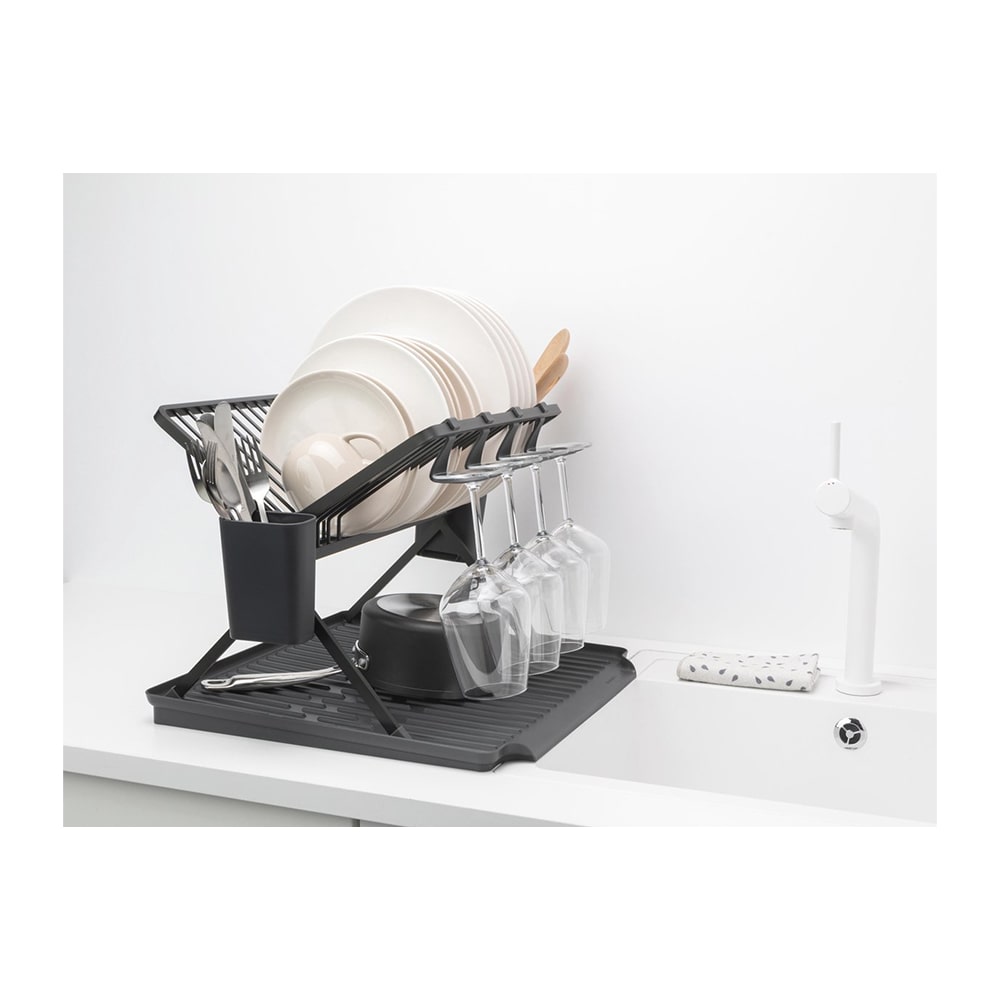 Brabantia SinkSide Afdruiprek - Inklapbaar - Grijs - Afbeelding 2