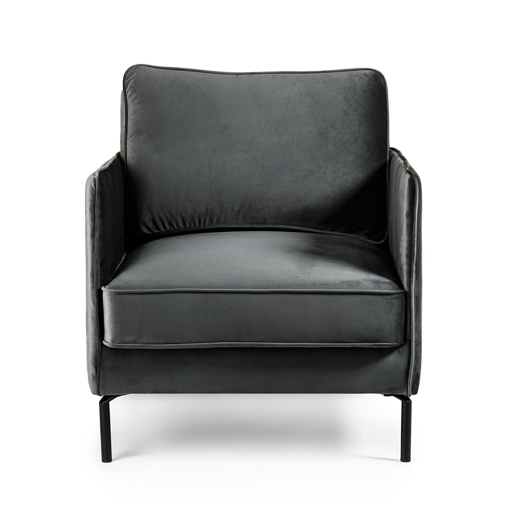 Haluta Fauteuil Julius - 1 Zits - 92 x 80 x 86 - Heaven - Antraciet - Afbeelding 6