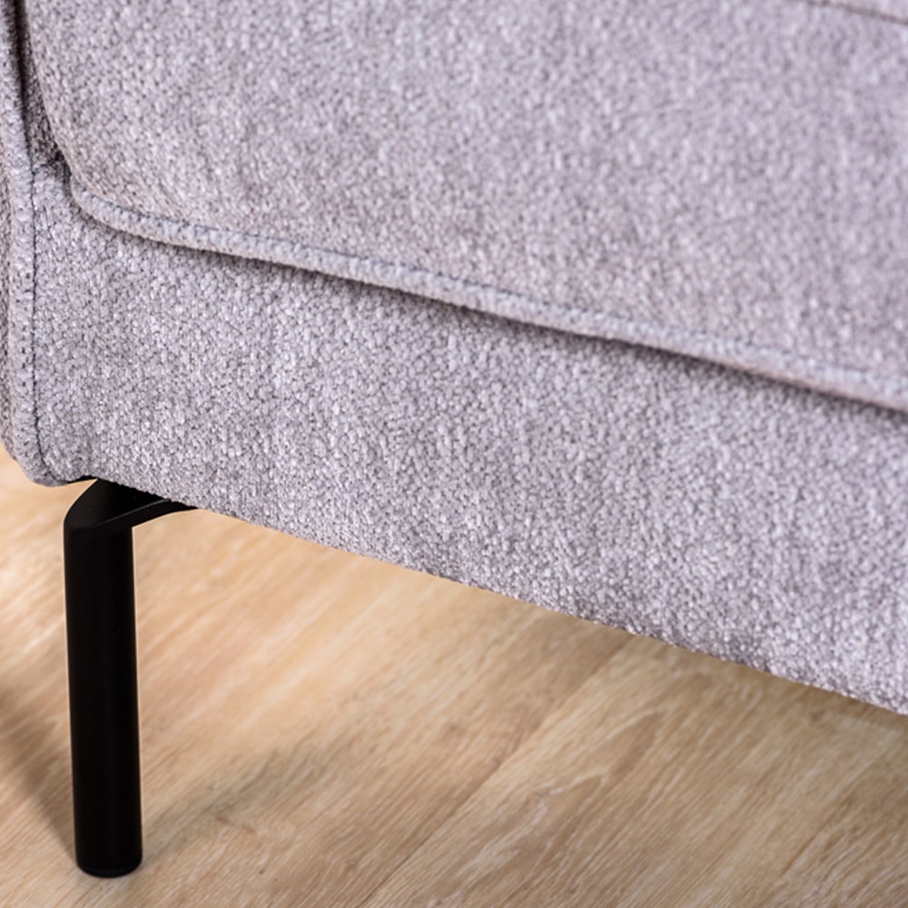 Haluta Fauteuil Julius - 1 Zits - 92 x 80 x 86 cm - Heaven - Grijs - Afbeelding 6