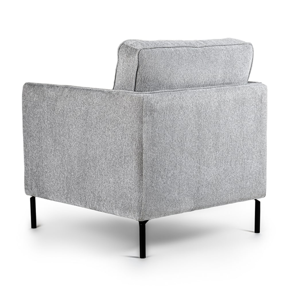 Haluta Fauteuil Julius - 1 Zits - 92 x 80 x 86 cm - Heaven - Grijs - Afbeelding 3
