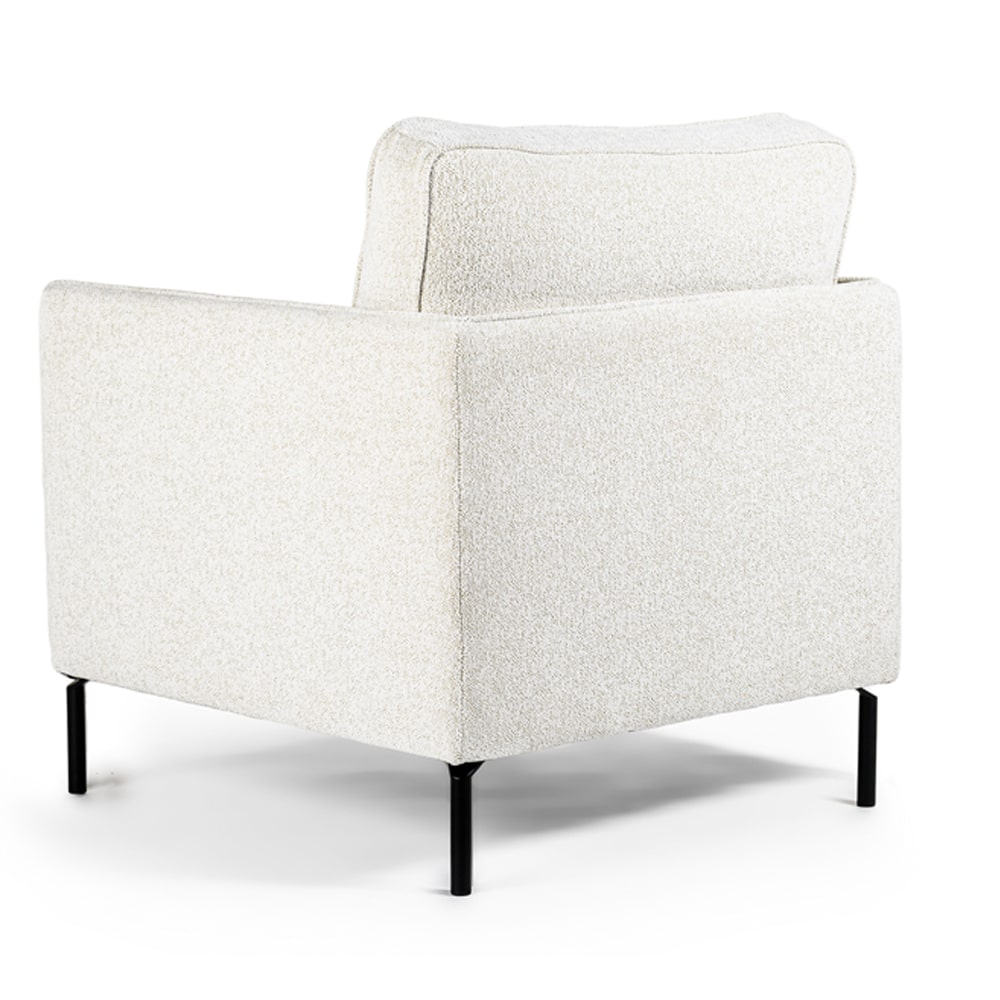 Haluta Fauteuil Julius - 1 Zits - 92 x 80 x 86 cm - Heaven - Naturel - Afbeelding 3