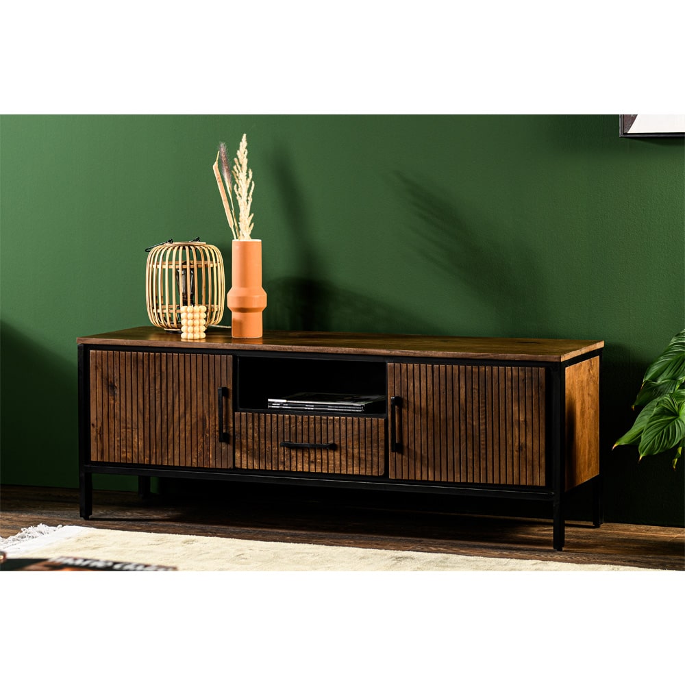 Haluta Acacia TV-meubel Olivia- 140 x 40 x 50 cm - Bruin