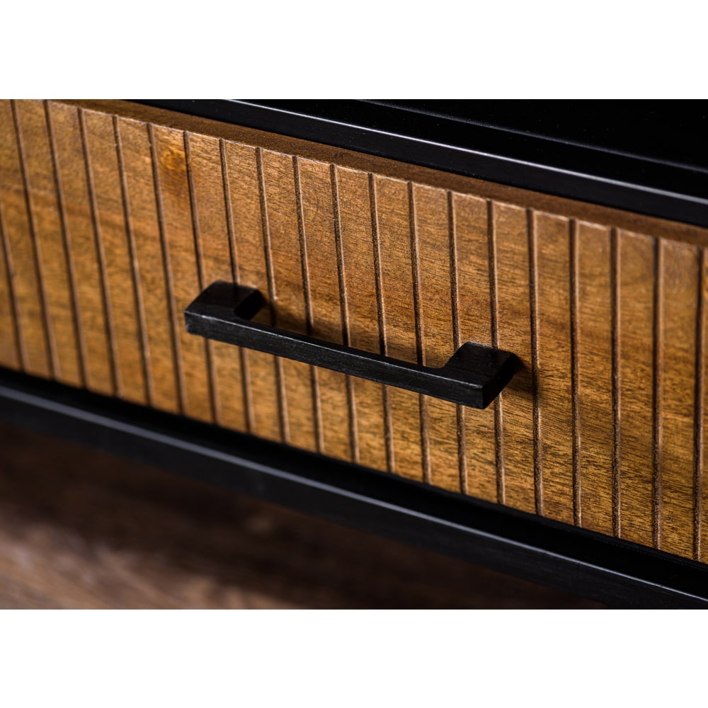 Haluta Acacia TV-meubel Olivia- 140 x 40 x 50 cm - Bruin - Afbeelding 2