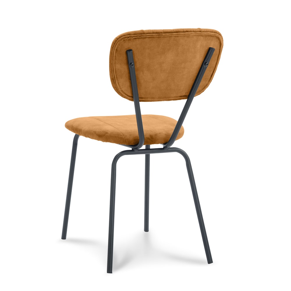 Haluta Eetkamerstoel Sem – Cognac - Afbeelding 5