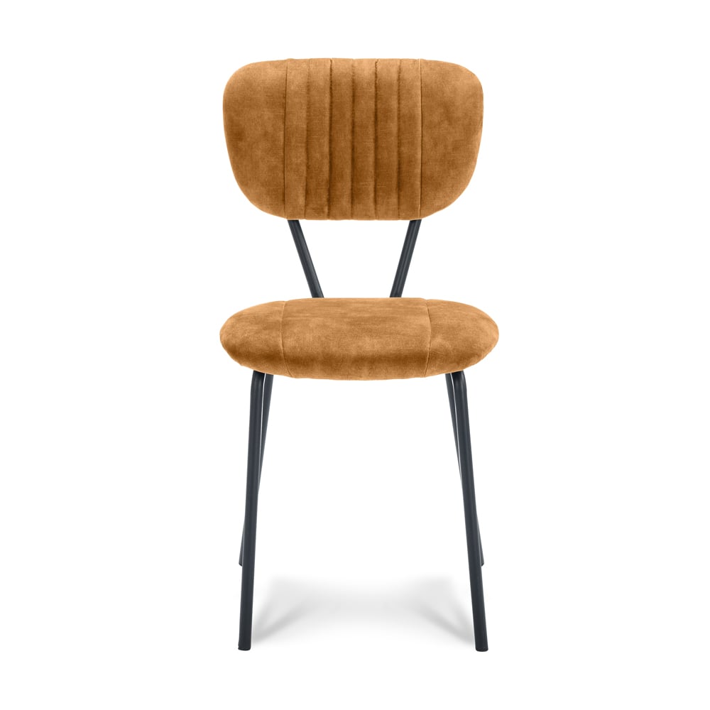 Haluta Eetkamerstoel Sem – Cognac - Afbeelding 3