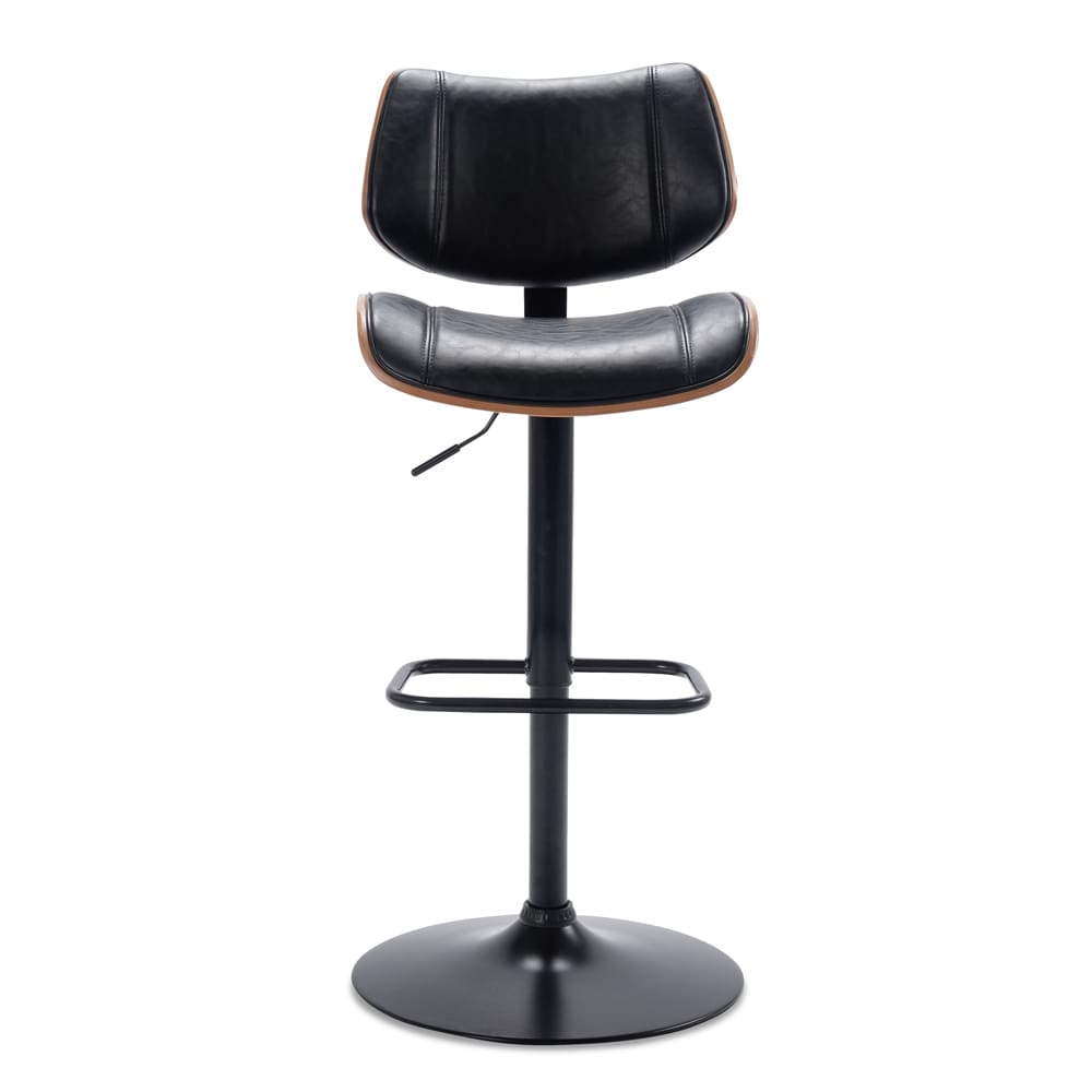 Haluta Barkruk Max – Zwart (zithoogte 64 - 84cm) - Afbeelding 3