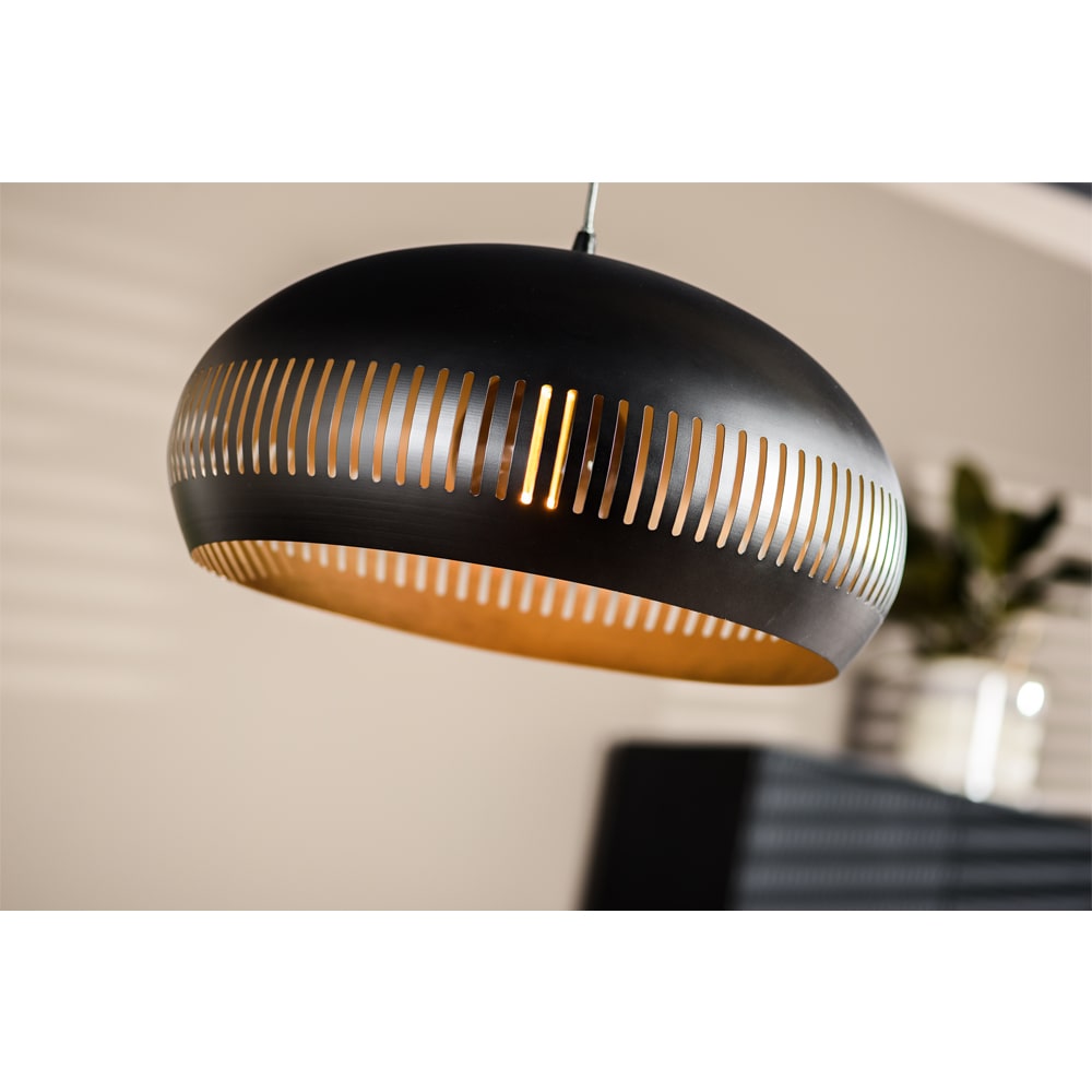 Haluta Hanglamp Louis - 1-lichts - Zwart - Afbeelding 3