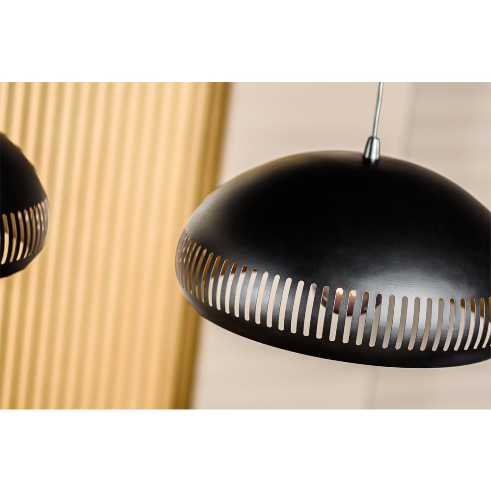 Haluta Hanglamp Chris - 3-lichts - Zwart - Afbeelding 5