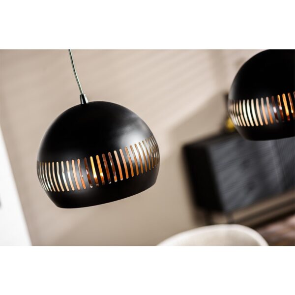 Haluta Hanglamp Davy - 3-lichts - Zwart - Afbeelding 3