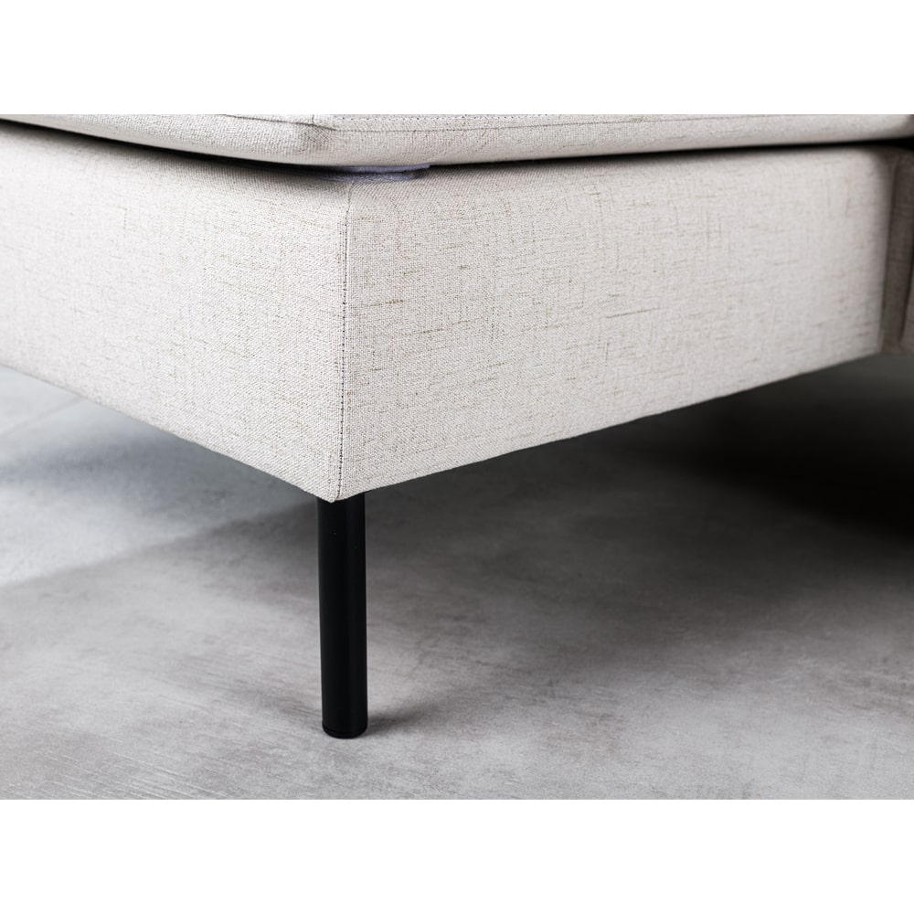 Haluta - Hoekbank Valentijn - 200 x 133 x 80 cm - Naturel - Rechts - Afbeelding 7