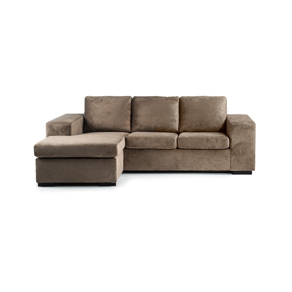 Haluta - Hoekbank Cindy - 238 x 153 x 84 cm - Bruin - Links - Afbeelding 3