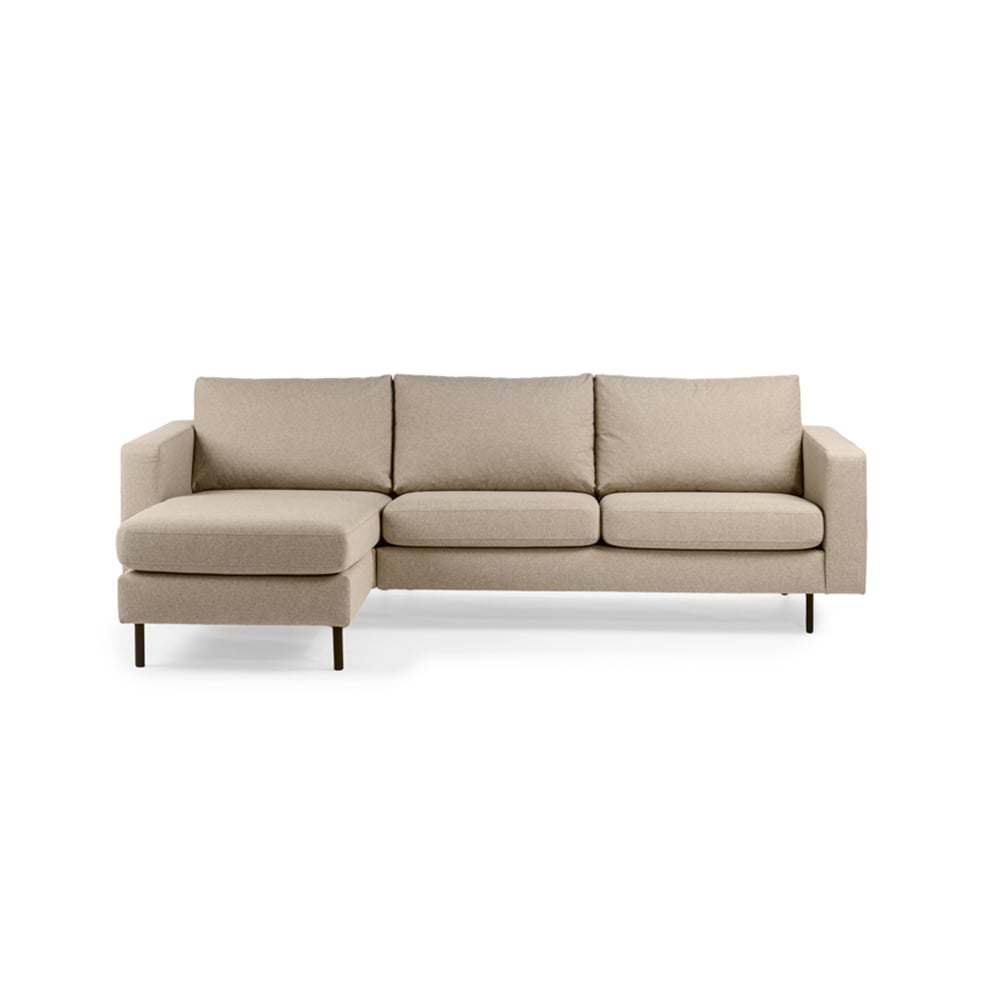 Haluta - Hoekbank Dylan - 251 x 153 x 82 cm - Beige - Links - Afbeelding 7