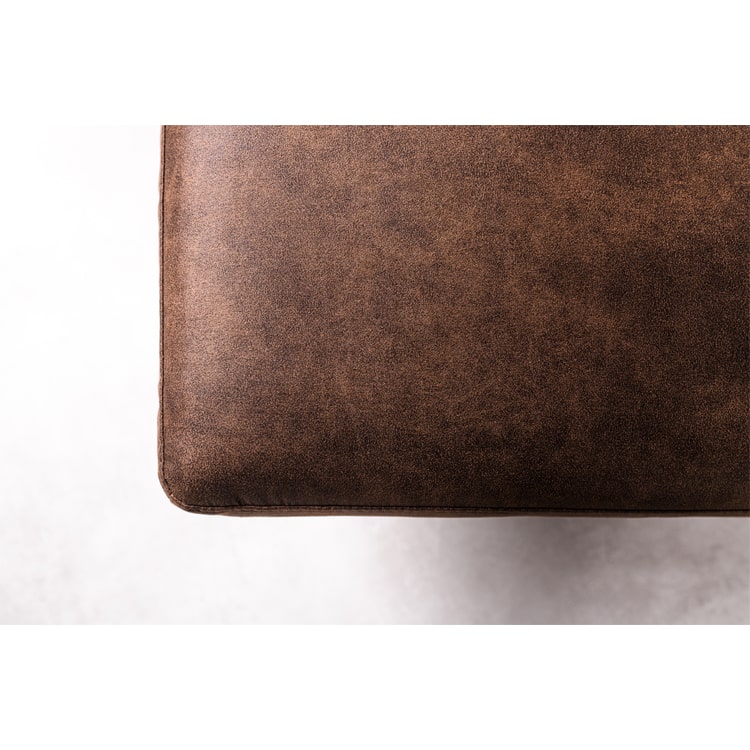 Haluta - Hoekbank Emma - 204 x 133 x 82 cm - Bruin - Rechts - Afbeelding 4