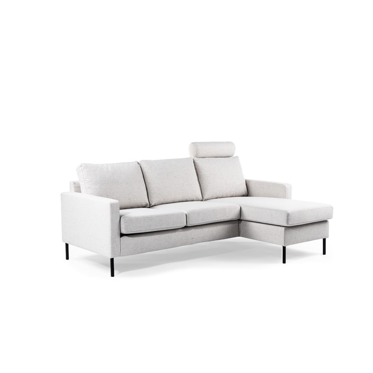 Haluta - Hoekbank Sofie - 200 x 133 x 80 cm - Naturel - Rechts - Afbeelding 3
