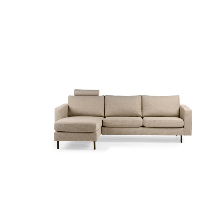 Haluta - Hoekbank Mees - 251 x 153 x 82 cm - Beige - Links - Afbeelding 2
