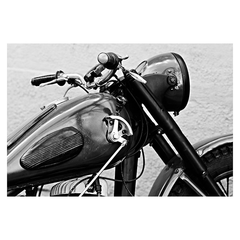 Glasschilderij - Harley - 120 x 80 cm