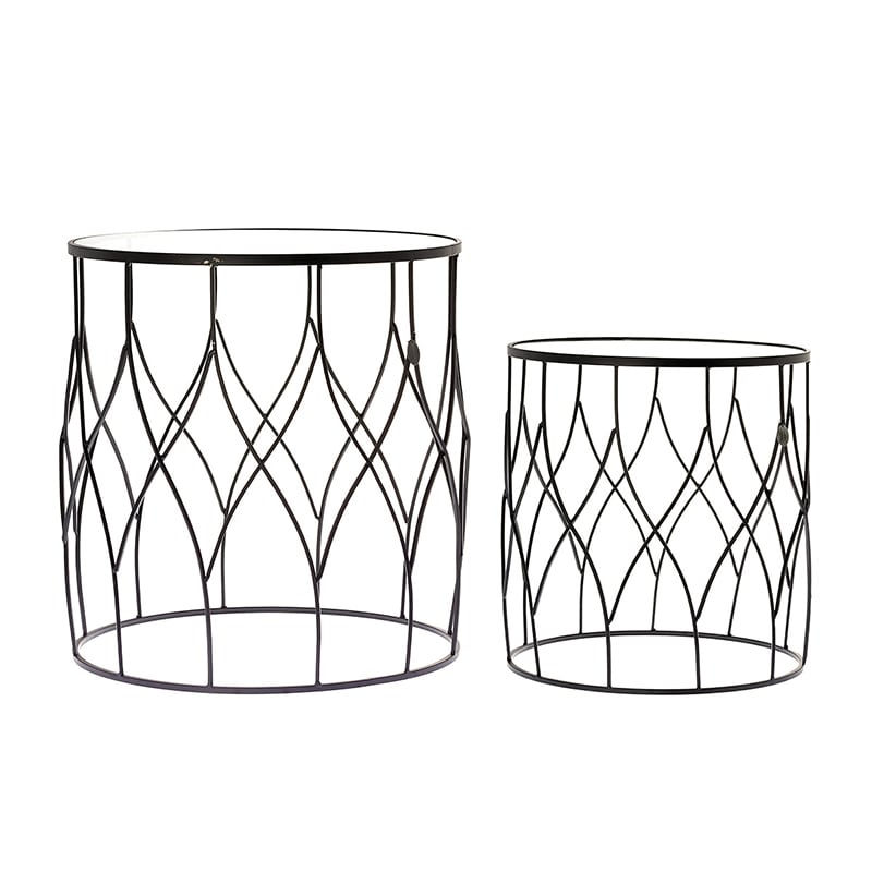 Riverdale - Bijzettafel Amaro - Zwart - 51cm