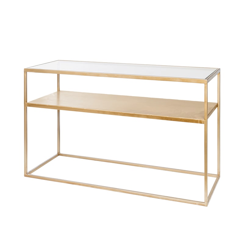 Riverdale - Bijzettafel Amaro - Goud - 120cm