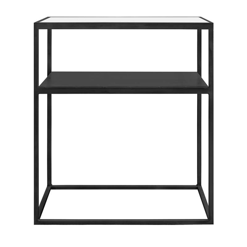 Riverdale - Bijzettafel Amaro - Zwart - Recht - 60cm - Afbeelding 2