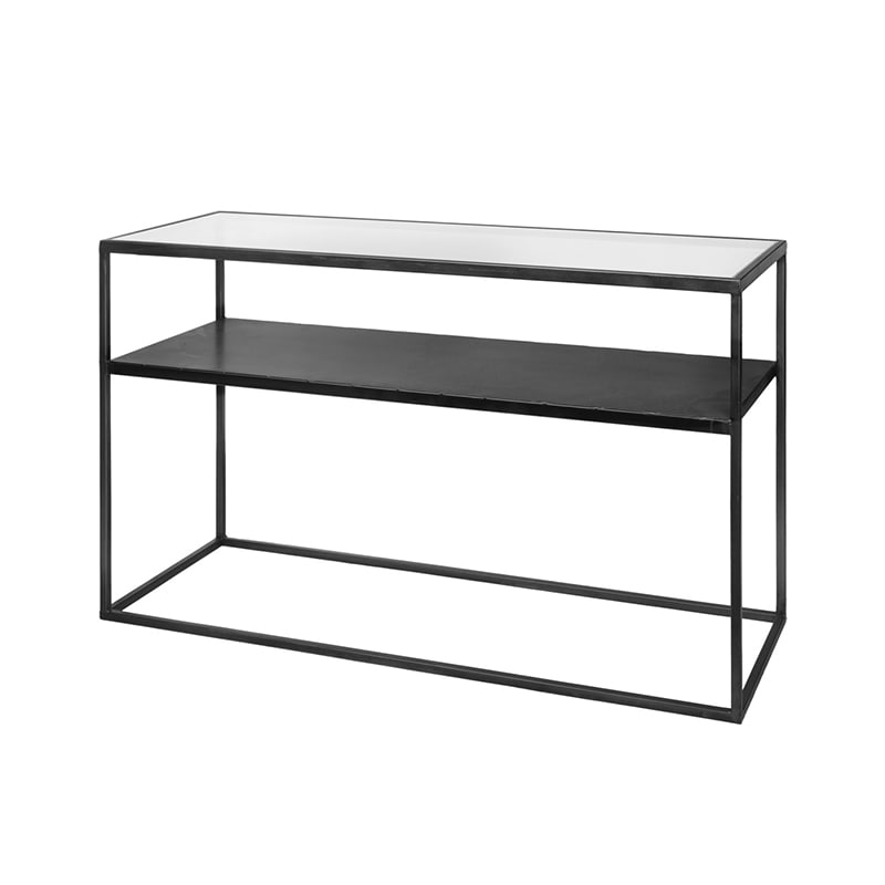 Riverdale - Bijzettafel Amaro - Zwart - 120cm