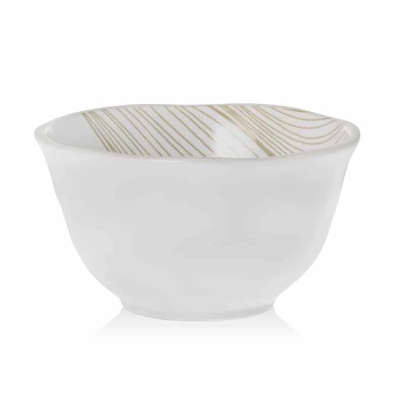 Riverdale - Schaaltje Viv Print 2 - Wit - 16cm