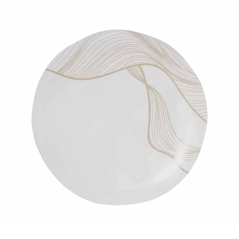 Riverdale - Ontbijtbord Viv Print 1 - Wit - 20cm