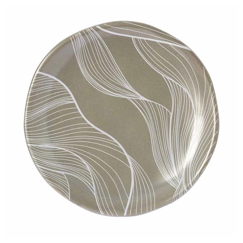 Riverdale - Dinerbord Viv Print 2 - Zand - 27cm