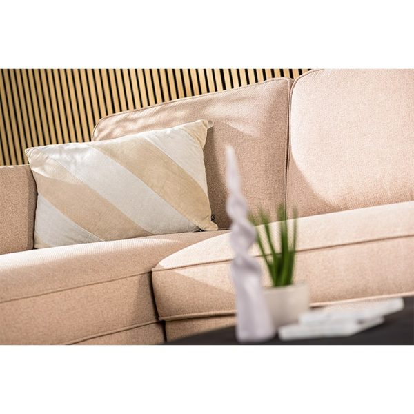 Haluta - Hoekbank Oliver - 255 x 157 x 85 cm - Beige - Links - Afbeelding 6