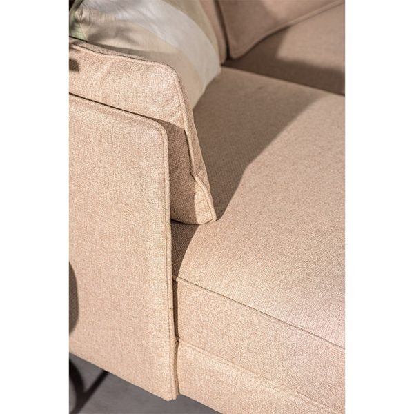 Haluta - Hoekbank Oliver - 255 x 157 x 85 cm - Beige - Links - Afbeelding 4